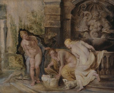 The Daughters of Cecrops discovering Erichthonius by Peter Paul Rubens